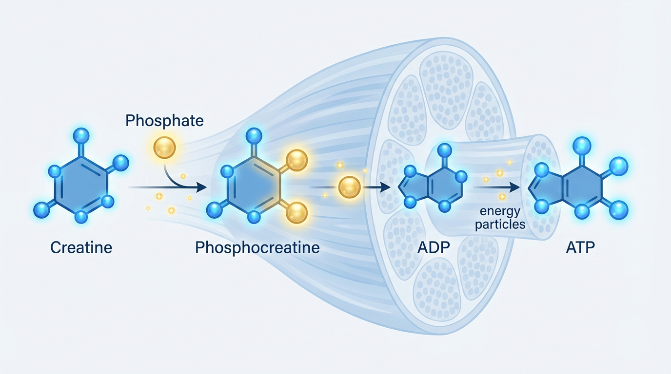 Creatina regenerando ATP