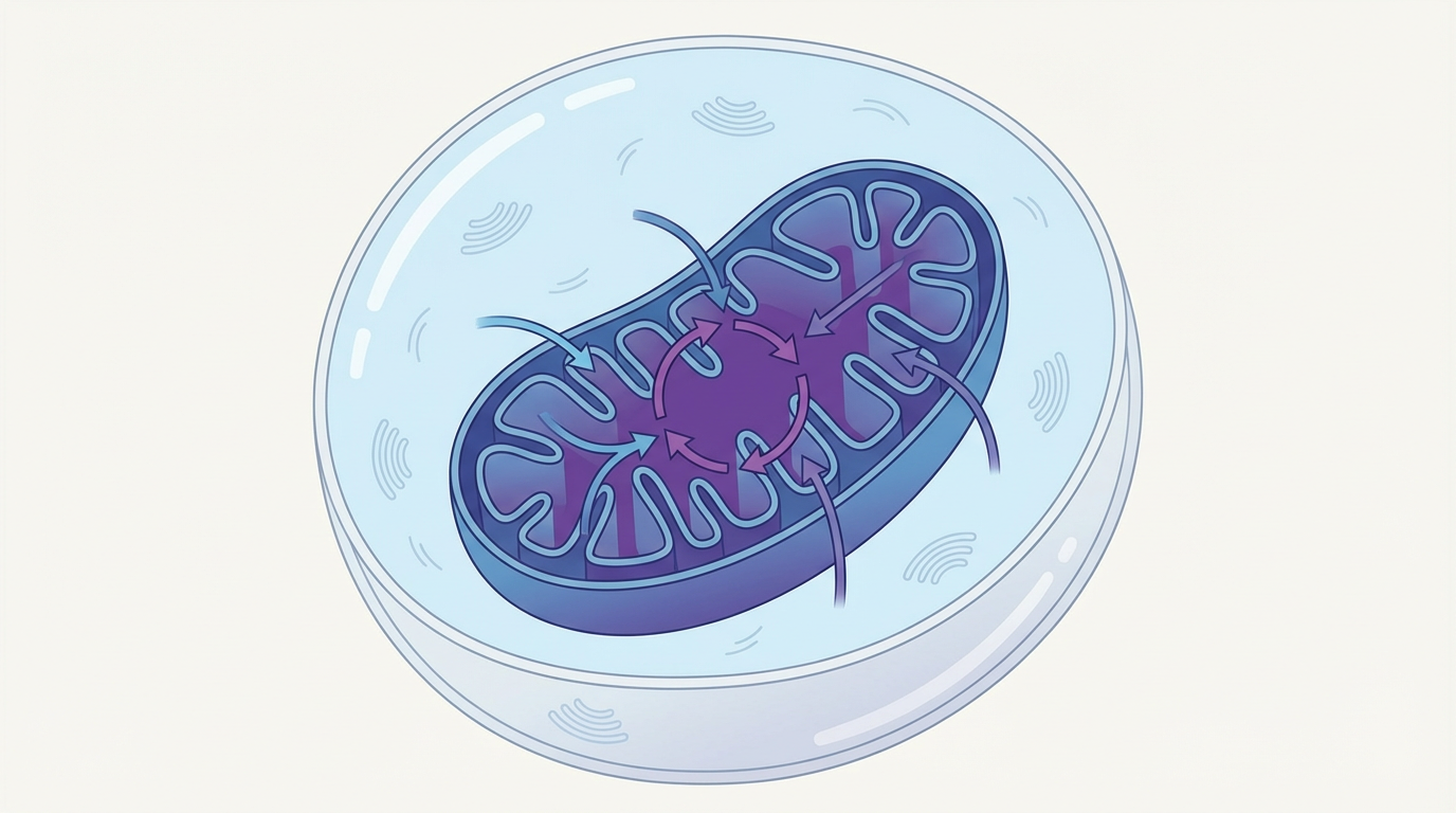 Localização do ciclo de Krebs na célula