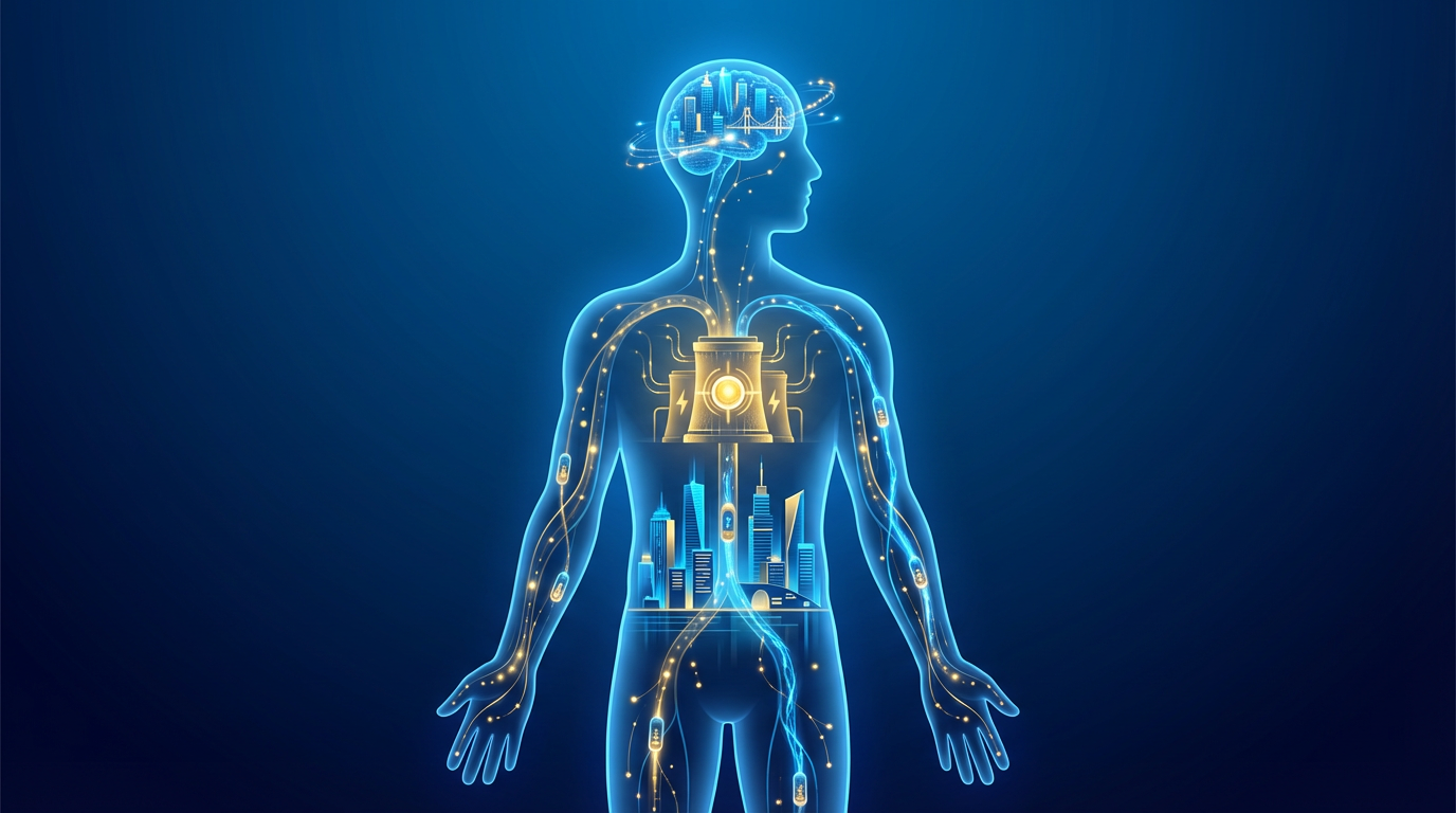 Energia celular como eletricidade do corpo